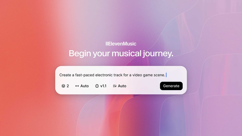 Eleven Music: AI-Generated Songs with Licensed Content