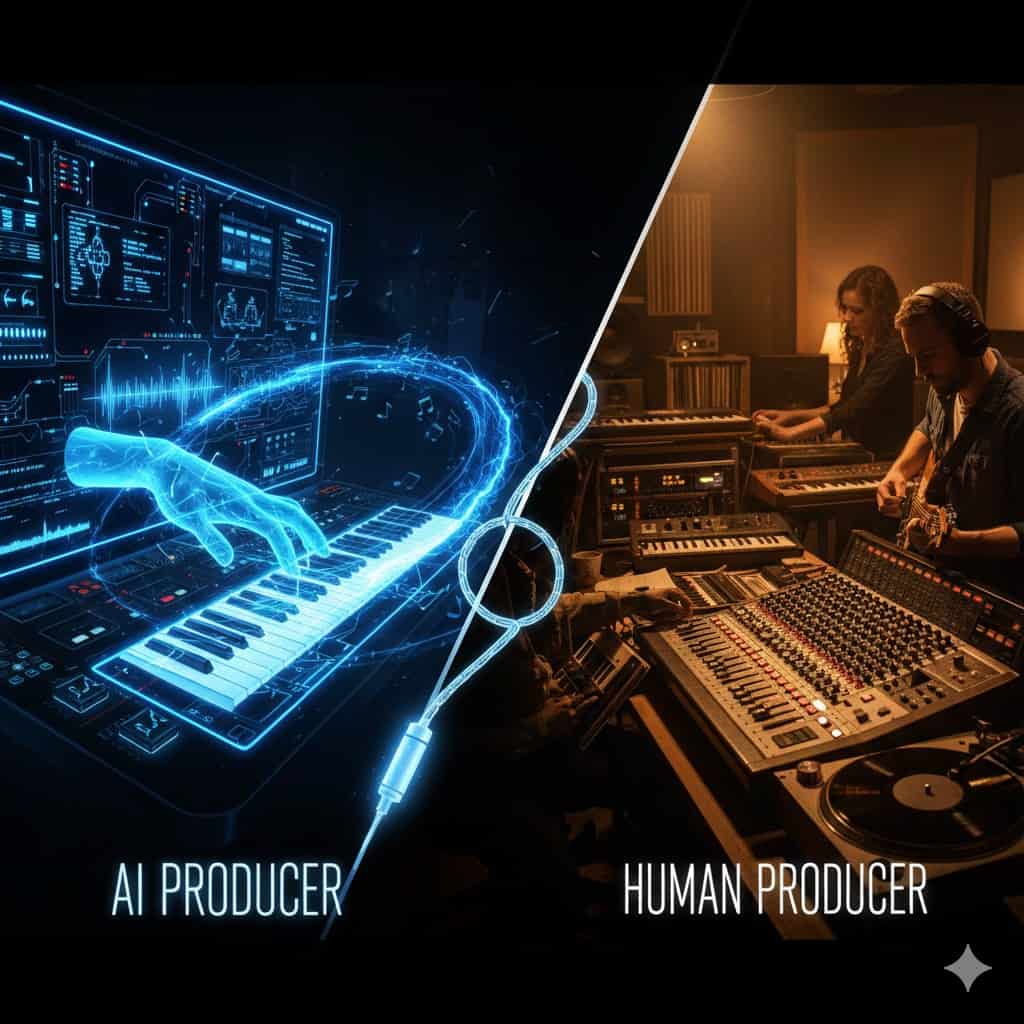 AI vs Human Producers: Can Artificial Intelligence Really Replace Musicians?